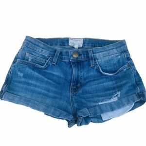 Current Elliot the girlfriend denim shorts size 25